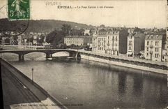 CPA Epinal Le Pont Carnot A Vol Doiseau