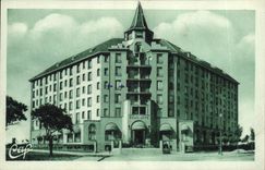 VINTAGE POSTCARD Artistic Vittel Hotel Beautiful Site