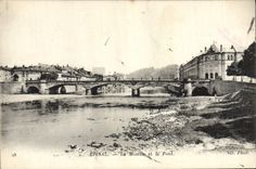 CPA Epinal La Moselle Et Le Pont