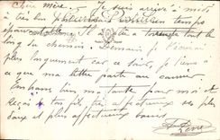 POSTAL Epinal de la VENDIMIA el Mosela por el agua grande