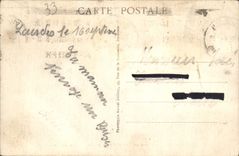 VINTAGE POSTCARD Bordeaux Monument Of the Of Gironde Dancing waters