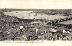CPA Bordeaux Panorama Pris De La Tour Saint Michel