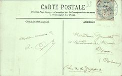 CPA Bordeaux Detail Du Monument Des Girondins