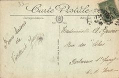 CPA Bordeaux Le Pont Et La Ville Pris De La Tour Saint Michel