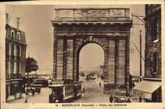 CPA Bordeaux Porte Des Salinieres Tramway