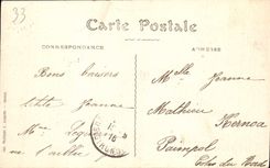 CPA Bordeaux Monument Des Girondins Groupe Sud