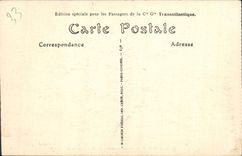 VINTAGE POSTCARD Bordeaux View Of the Roads Taken Of the tower St Michel