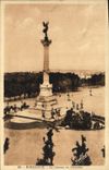 CPA Bordeaux La Colonne Des Girondins