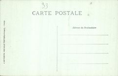 Cierre del panorama de Burdeos de la POSTAL de la VENDIMIA del Saint Michel de la torre