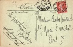 CPA Bordeaux La Colonne Des Girondins Et Les Quinconces