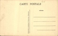 VINTAGE POSTCARD Holy Sulpice De Favieres the castle of Charville seen of the bell-tower