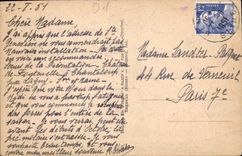 VINTAGE POSTCARD Cournces the Castle the Horseshoe