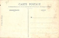 Esquina de Chamarande de la POSTAL de la VENDIMIA del río