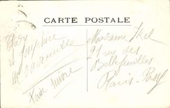 CPA Versailles Le Palais Facade Sur Le Parc