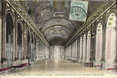 CPA Versailles Le Chateau Grande Galerie Des glaces