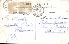 VINTAGE POSTCARD Versailles the Hamlet In Small Trainon