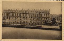VINTAGE POSTCARD Park Of Versailles Castle the Rhone