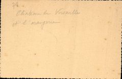 VINTAGE POSTCARD Park Of Versailles Castle the orangery