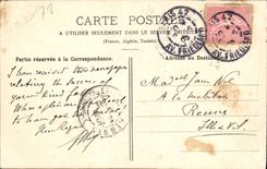 VINTAGE POSTCARD Palate Of Versailles the Room Of the Campaigns Of 1792