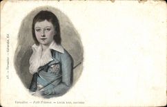 VINTAGE POSTCARD Versailles Small Trianon Louis XVII Dolphin