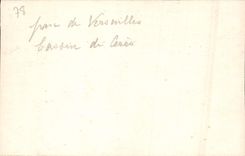 VINTAGE POSTCARD Versailles Park Basin of Ceres