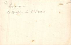 VINTAGE POSTCARD Versailles Trianon the temple of the love