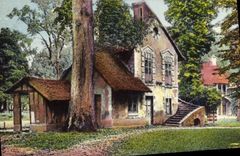 VINTAGE POSTCARD Trianon the Versailles Mill