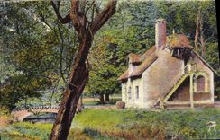 VINTAGE POSTCARD Versailles the hamlet of Small Trianon