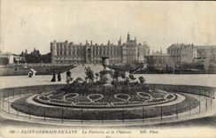 CPA Saint Germain En Laye Le parterre et le Chateau