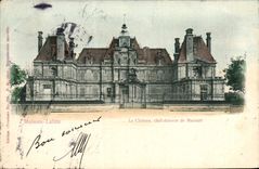 VINTAGE POSTCARD Lafitte Houses the Castle Chief Docuvre De Mansart