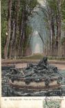 VINTAGE POSTCARD Versailles Bacchus Park the autumn