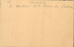 VINTAGE POSTCARD Versailles the castle and the basin of Latone