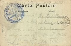 VINTAGE POSTCARD Versailles Souvenir