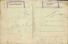 VINTAGE POSTCARD German St in Bush hammer the Round Not of the Roses love and the madness of Darbefeuille