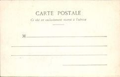 VINTAGE POSTCARD Versailles Palate of Small Trianon dining room