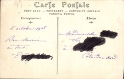 VINTAGE POSTCARD Saint Germain In Bush hammer the Museum Court