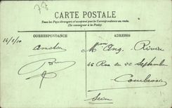 VINTAGE POSTCARD Versailles Museum of the Cars the car of the Tsar Nicolas II Russia Russia