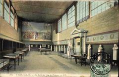 VINTAGE POSTCARD Versailles the Room of Jeu de Paume