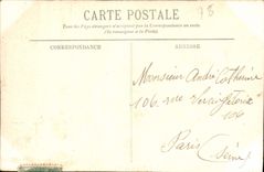 VINTAGE POSTCARD Versailles the Room of Jeu de Paume