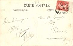 VINTAGE POSTCARD Versailles Park of Basin of Neptune