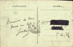 CPA Saint Germain En Laye Le Chateau vu du Parterre