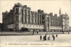 CPA Saint Germain En Laye Facade Septentrionale du Chateau