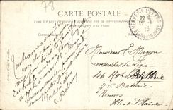 VINTAGE POSTCARD Versailles Tank of Apollo the green Carpet and the palate