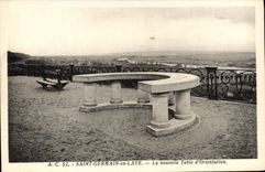 CPA Saint Germain En Laye La Nouvelle Table d'orientation