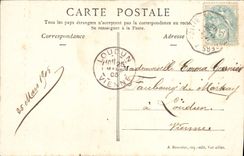 VINTAGE POSTCARD Versailles Removal of Proserpine