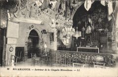CPA Rocamadour Interieur de la Chapelle Miraculeuse