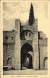VINTAGE POSTCARD Cahors the door St Michel