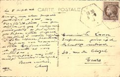 POSTAL Cahors de la VENDIMIA el St Miguel de la puerta