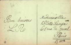 VINTAGE POSTCARD Valley of the Batch taken of Capdenac the Old man