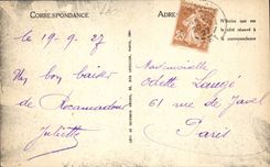 CPA Rocamadour Vue Prise de la Maison de Marie